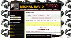 Desktop Screenshot of michaldavid.eu